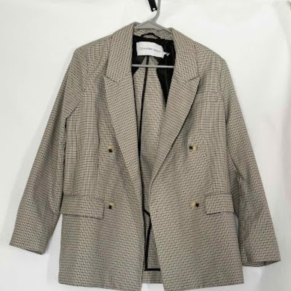 Calvin Klein Jeans Women's Double Breasted Blazer